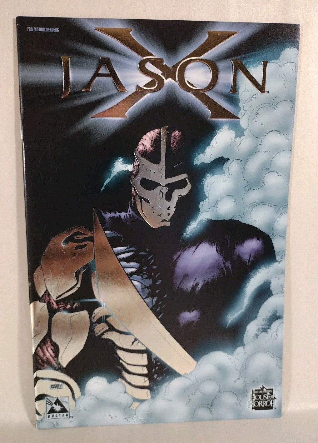 Jason X Special #1 (2005) Avatar Press Silver Foil Comic Variant NM