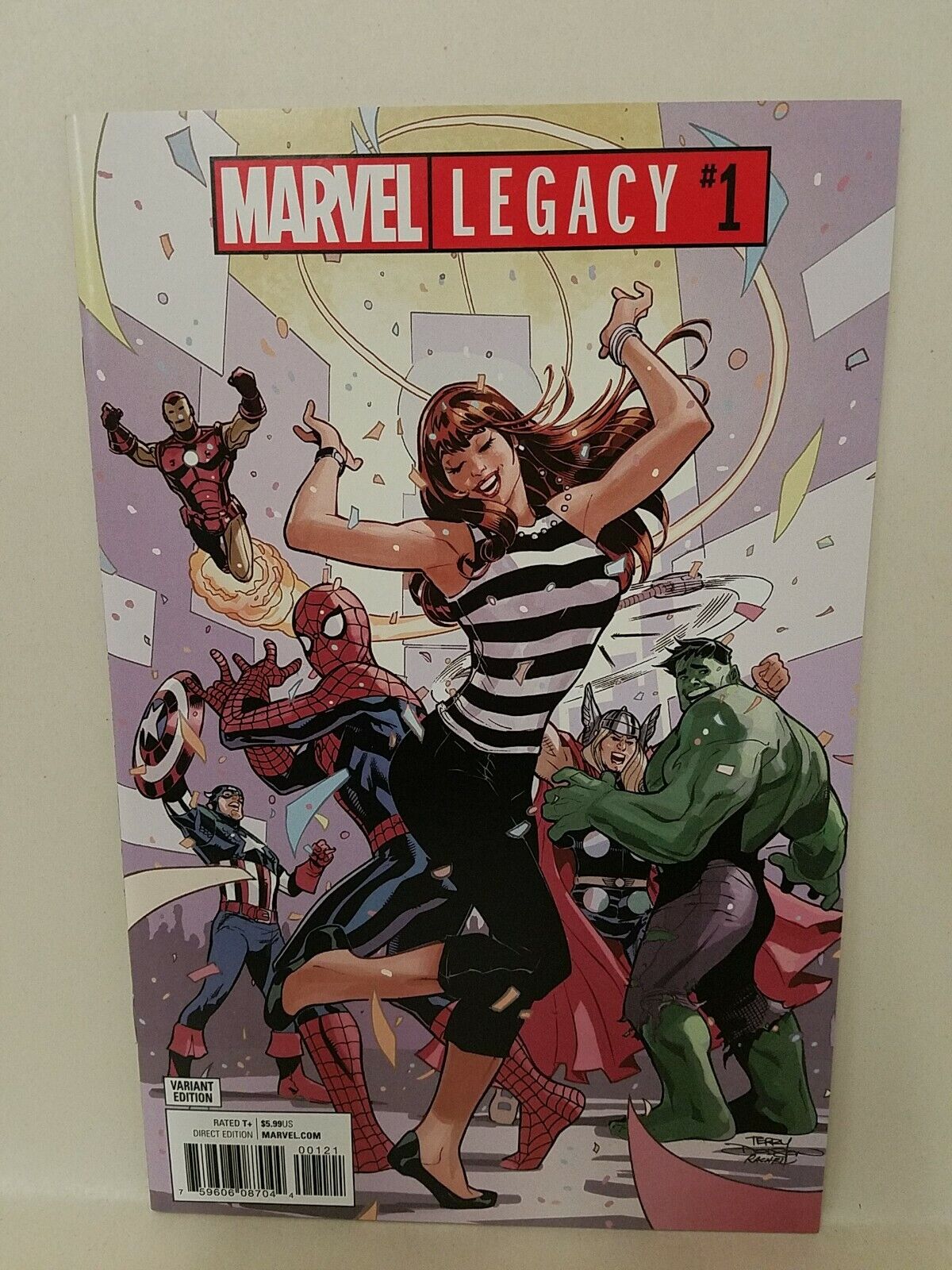 Marvel Legacy #1 (2017) Mary Jane Party Variant Set Comic Terry Dodson 