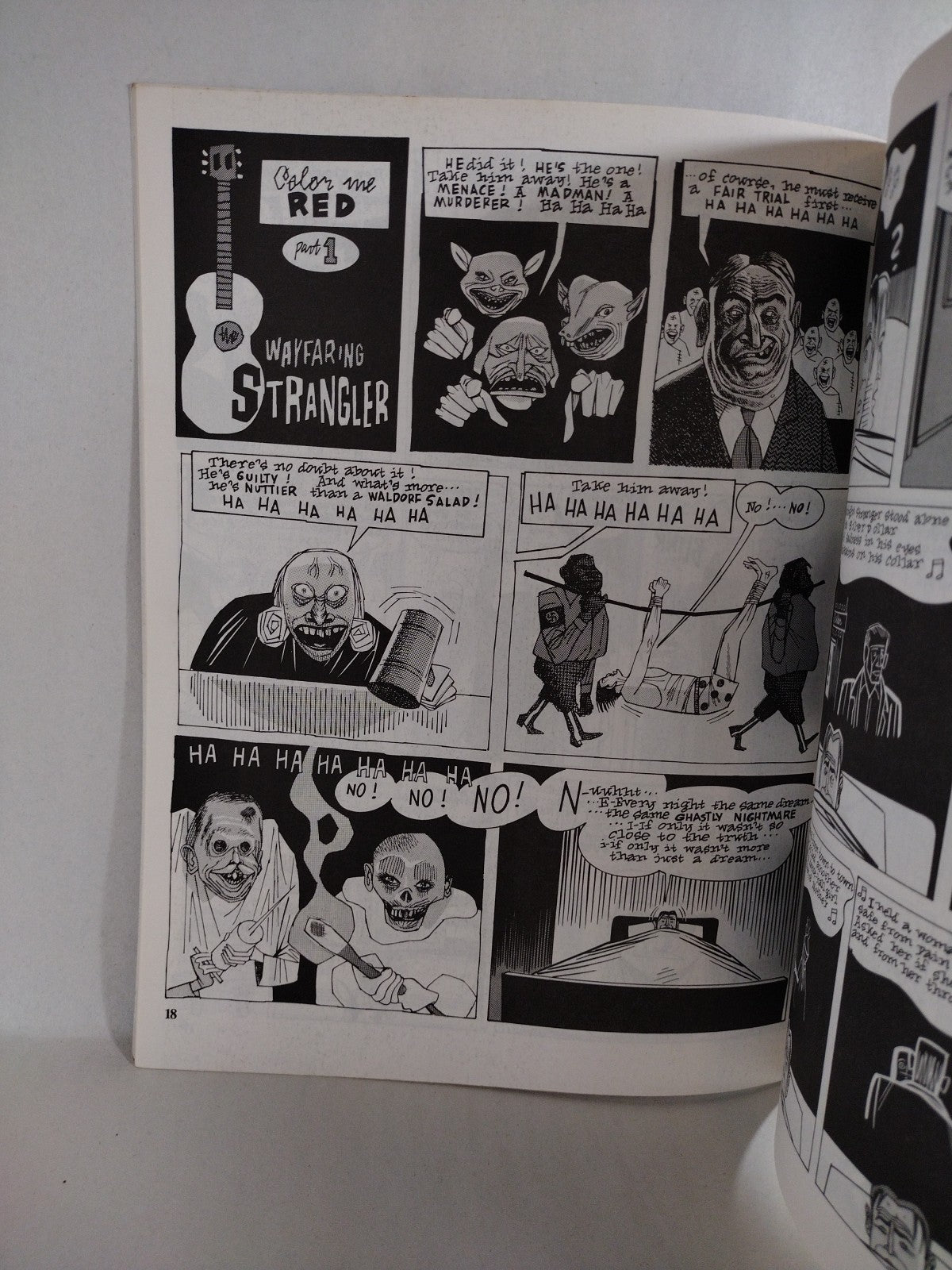 Lloyd Llewellyn (1986) #5 Daniel Clowes Fantagraphics Comic Magazine 1st Print 