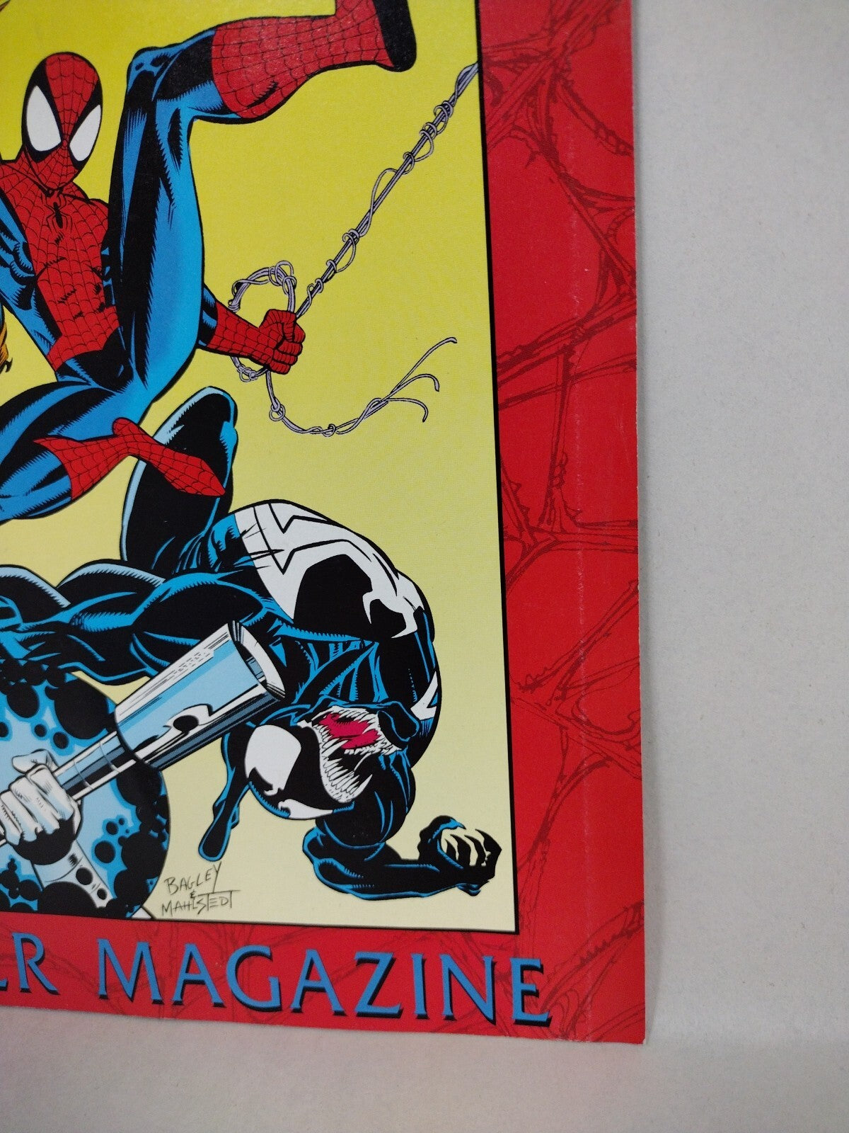 №33♡lien様♡デザインペーパー　45枚　ヴィンテージ  921❷ Amazing Spider-Man 30th Anniversary (1992) Poster Pin Up Magazine