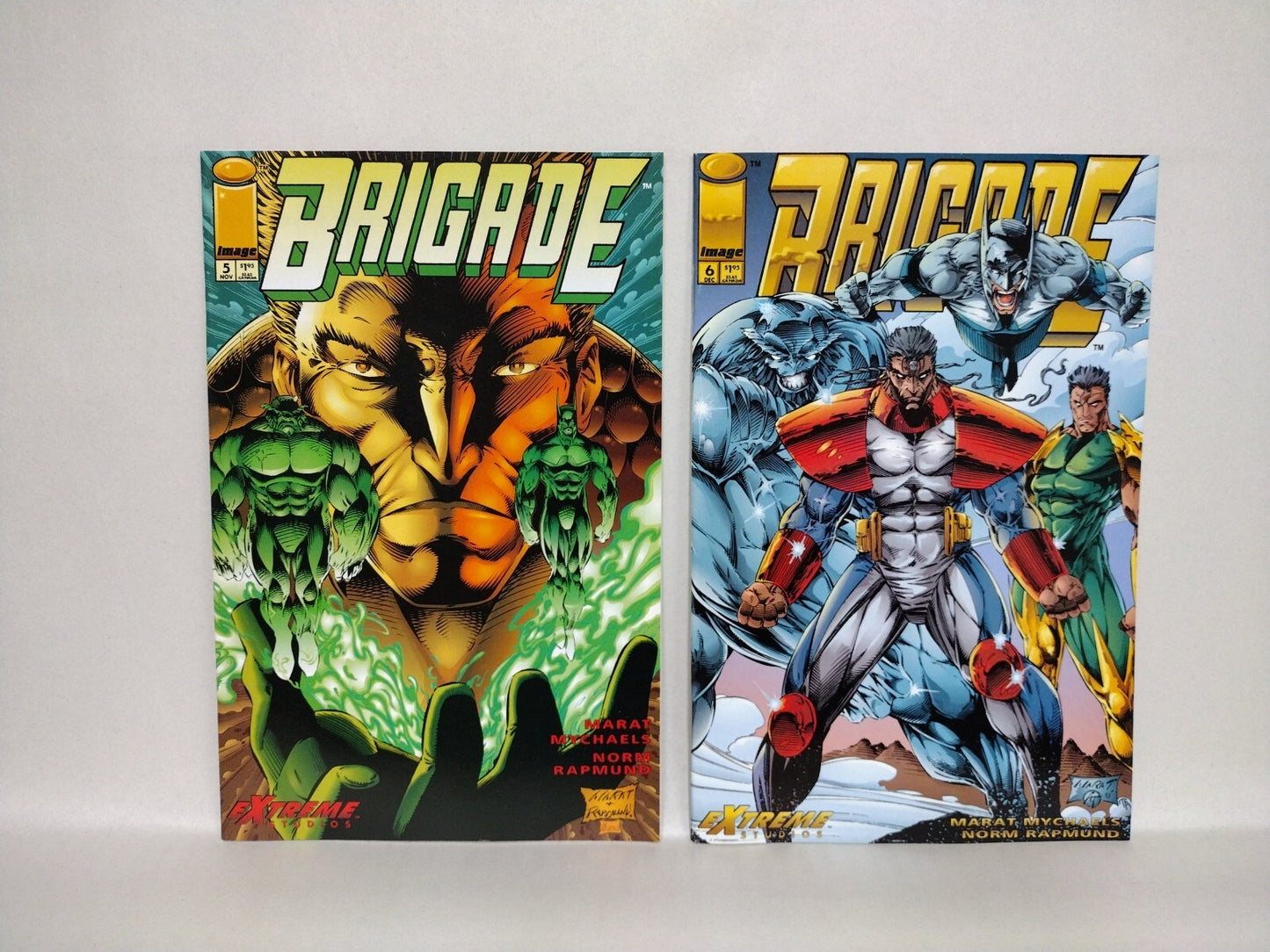 BloodStrike 1-7 Brigade #1-6 (1993) Image 13 Comic Lot Complete Blood Brothers