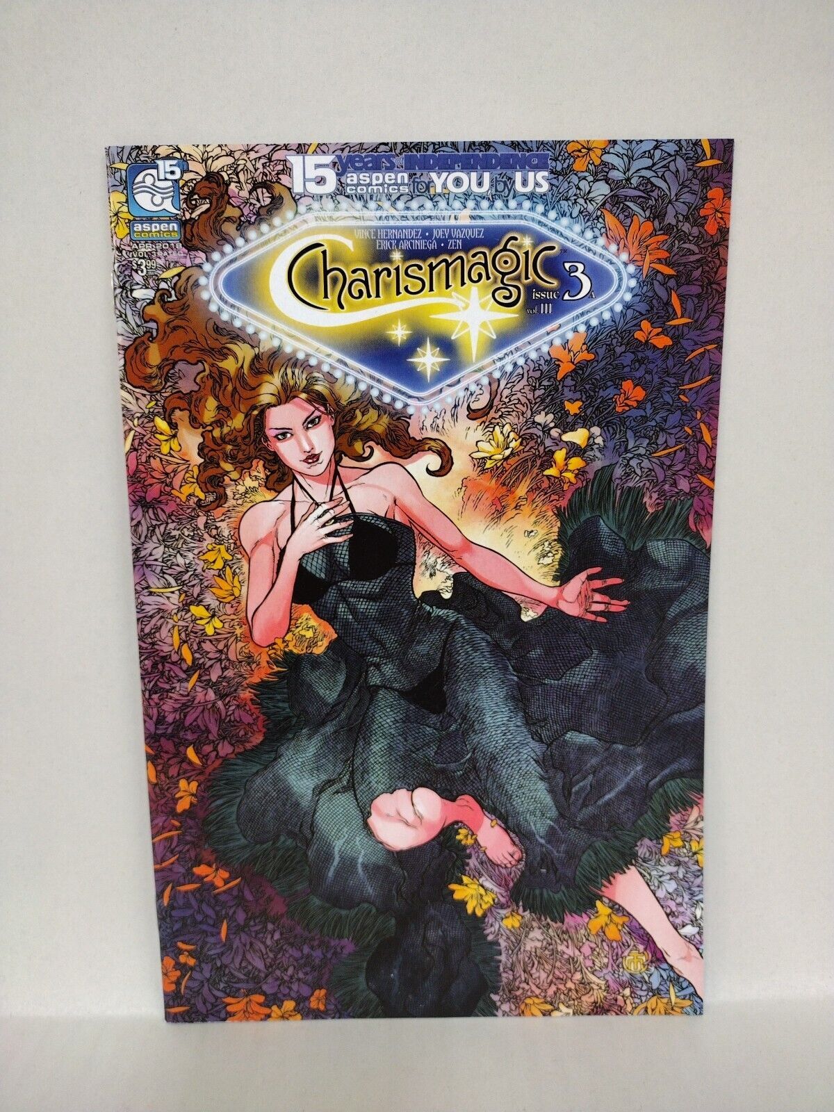 Charismagic (2018) Aspen Comic Lot Set #1 2 3 4 Vince Hernandez Joey Vasquez