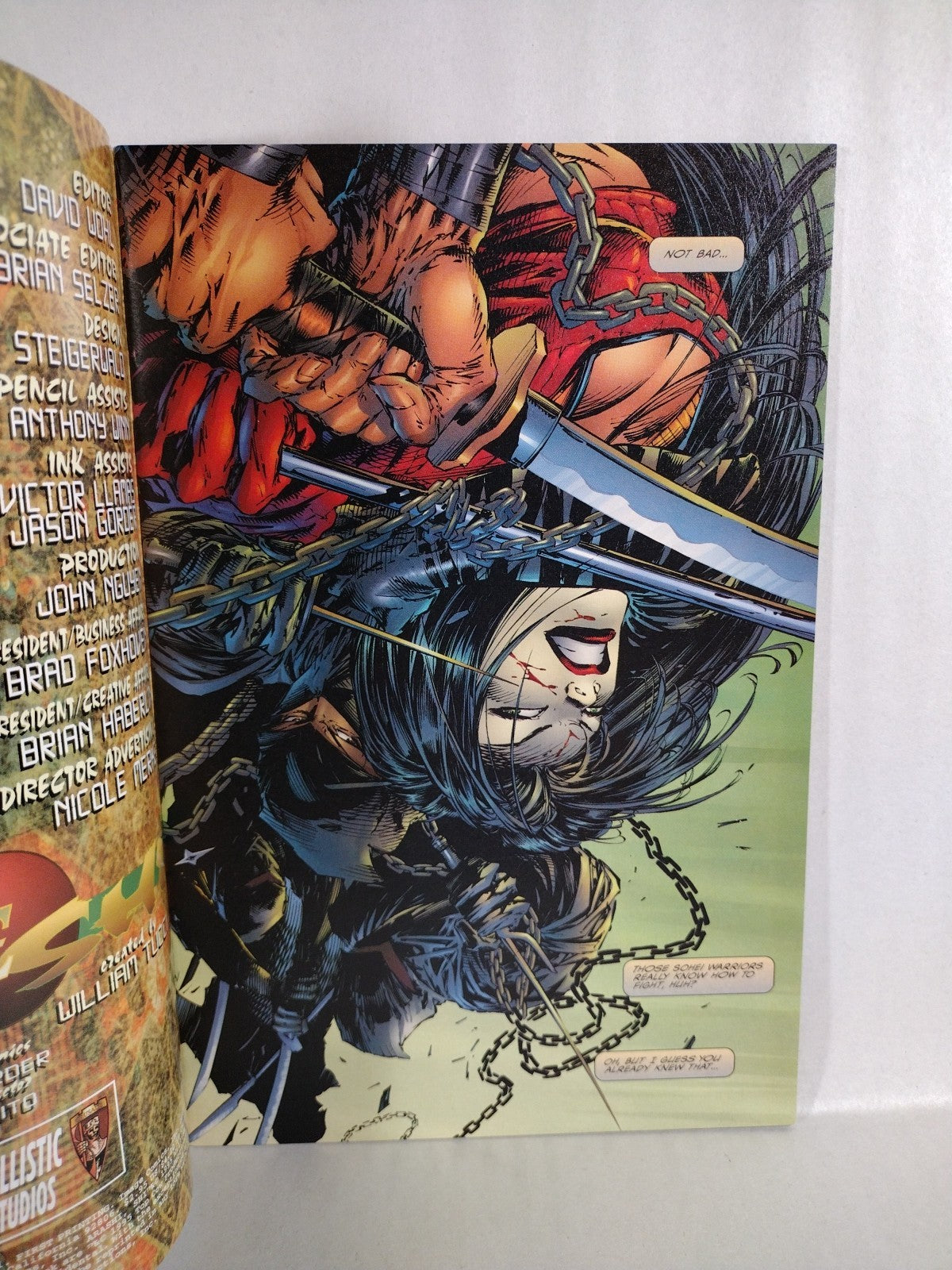 Cyblade Shi (1995) Image Crusade Comic Battle For The Independents Pt 1 2 VF-NM