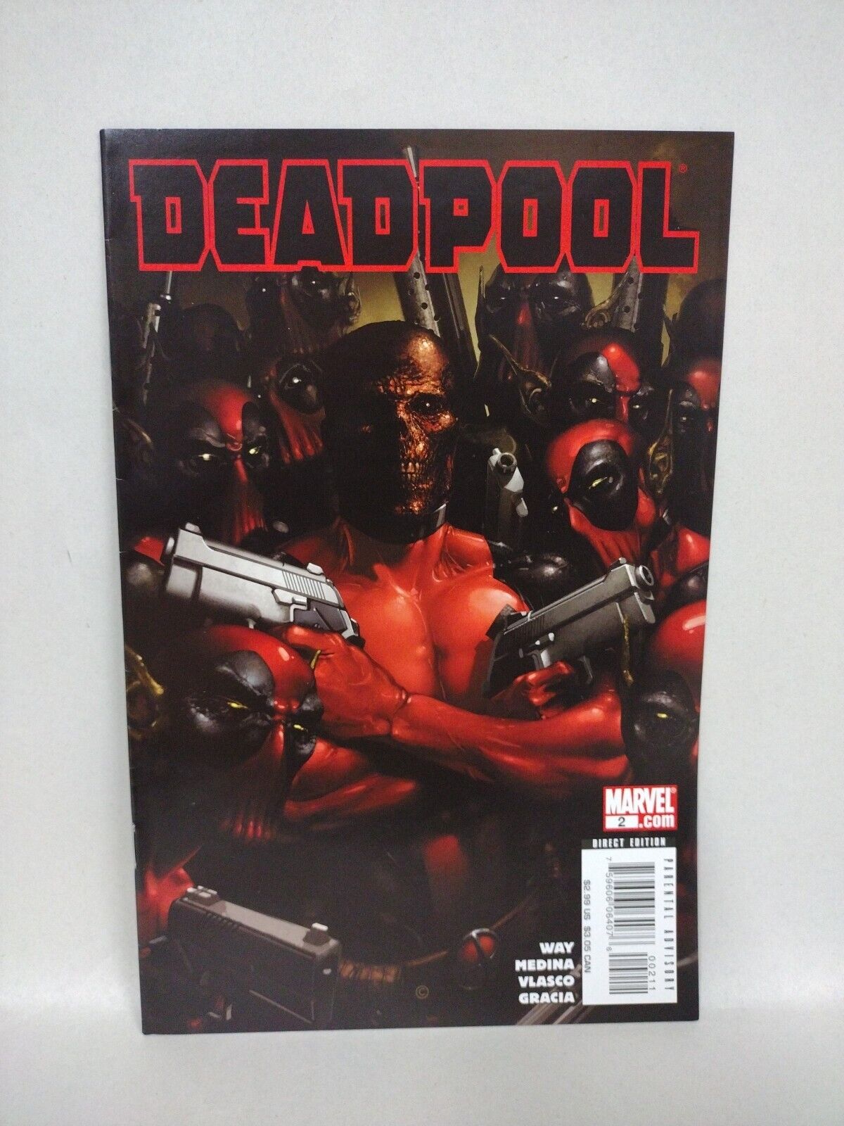 Deadpool (2008) Marvel Comic Lot Set #1 2 3 4 5 6 7 8 9 Daniel Way Paco Medina