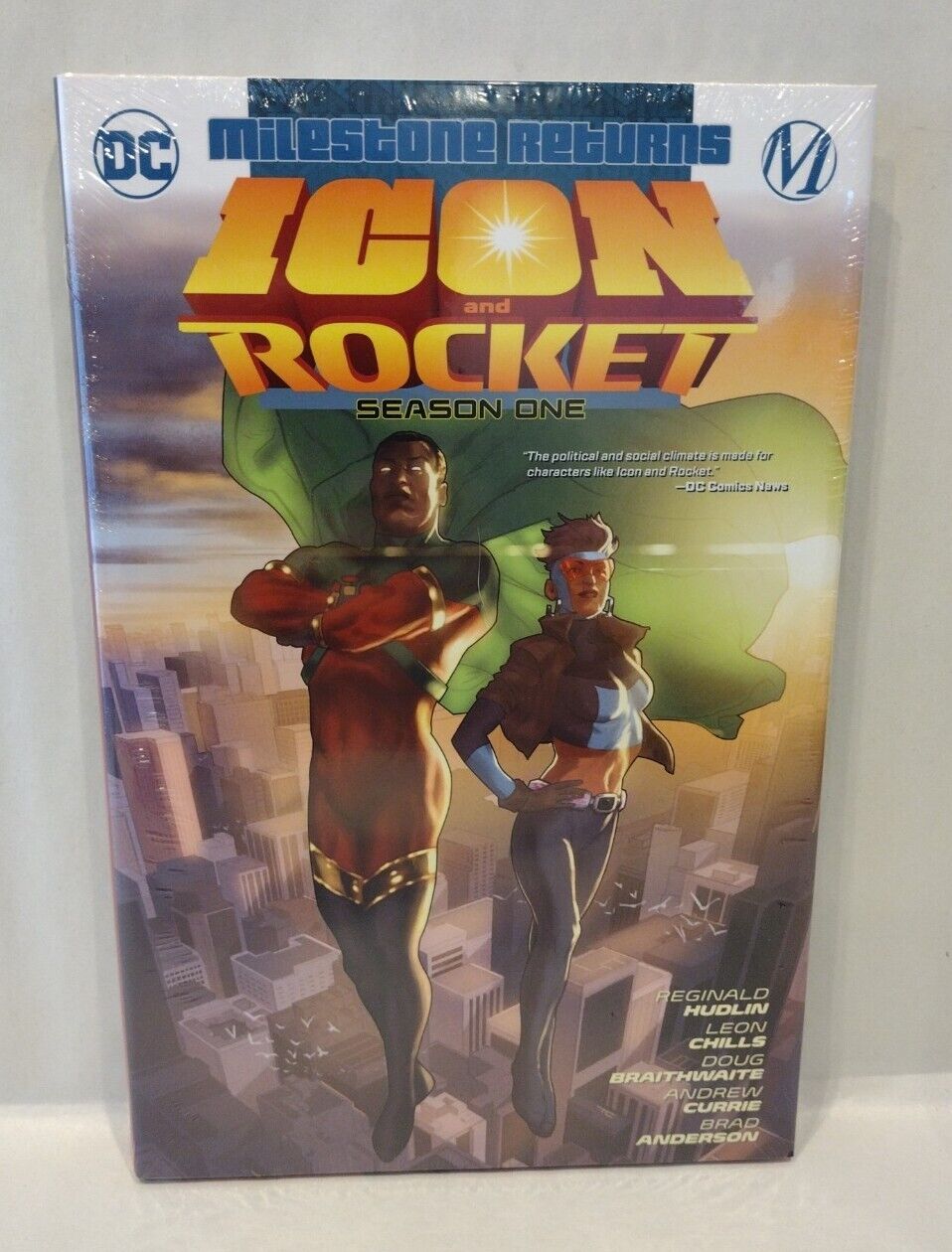 Icon And Rocket Season One (2022) DC Comics Milestone Hardcover New Sealed