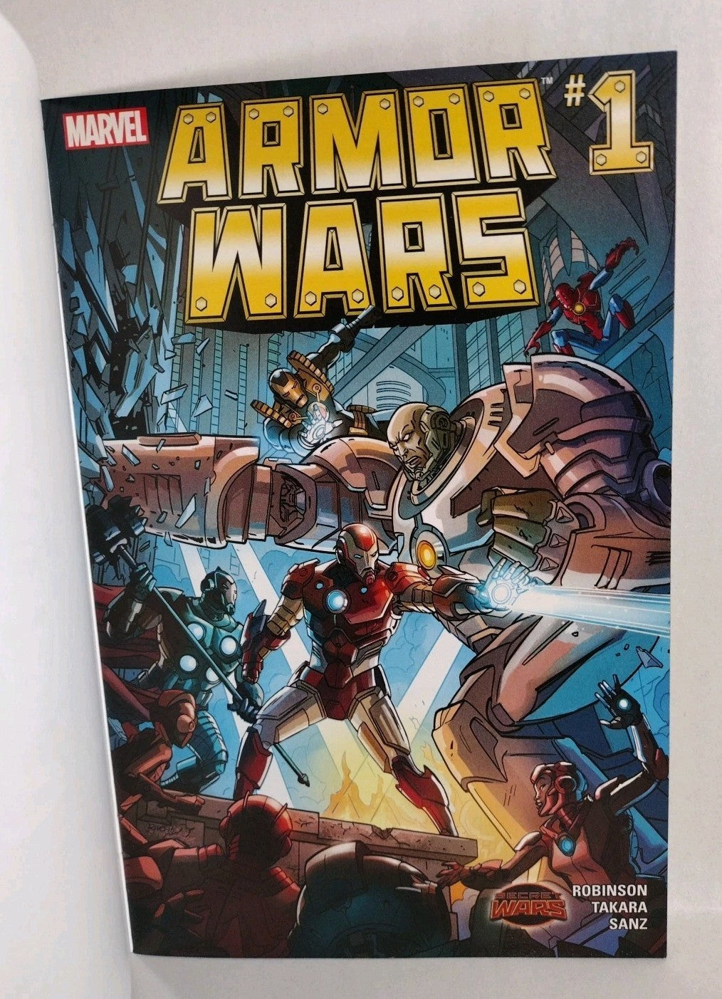 Armor Wars Secret Wars #1 Sketch Cover Variant W Original War Machine DCastr Art