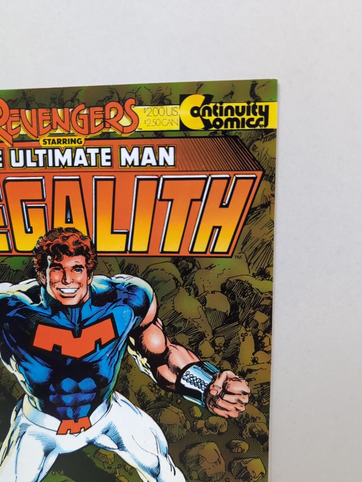 Revengers #1 & 2 (1986) Continuity Comics Neal Adams Newstand Variants Key Issue