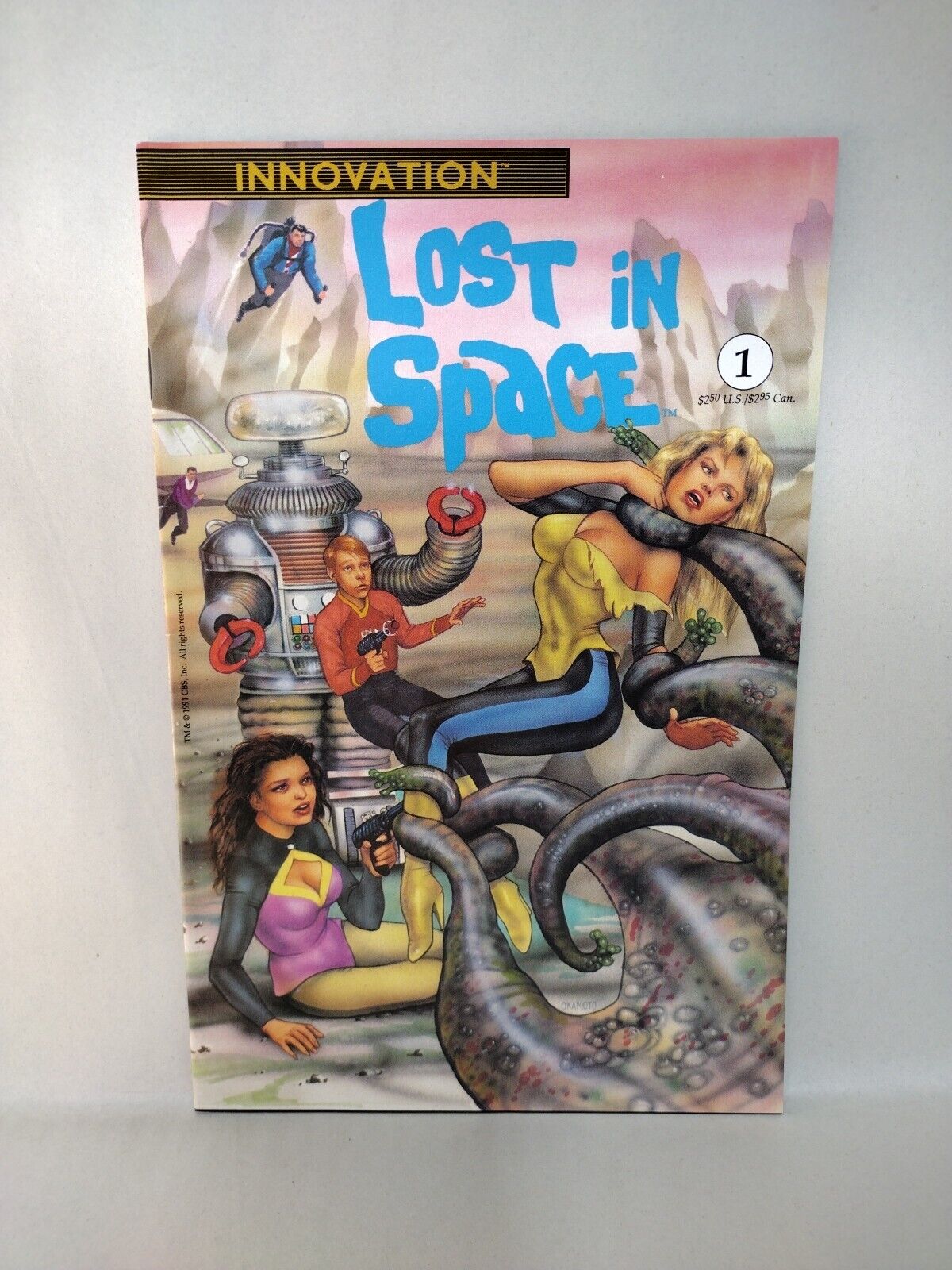 Lost in Space (1991) Innovation Comic Set #1 2 3 4 Mark Jones Eddie Newell NM