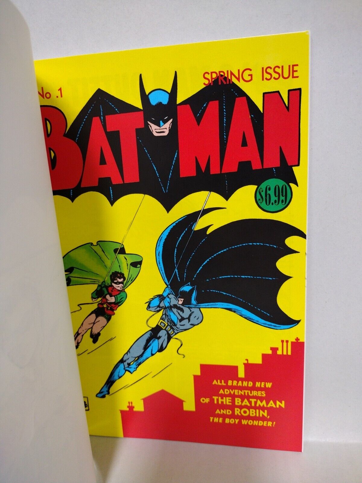 Batman #1 Facsimile Ed (2023) DC Comic Sketch Cover W Original Dave Castr Art