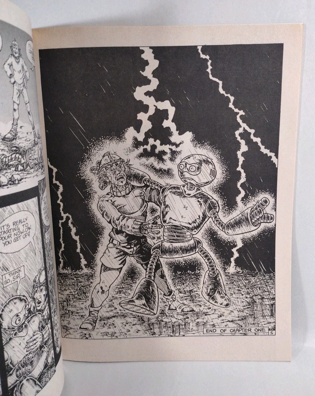 Fugitoid #1 (1985) Mirage Magazine Comic TMNT Triceritons 1st Appearance VF-NM