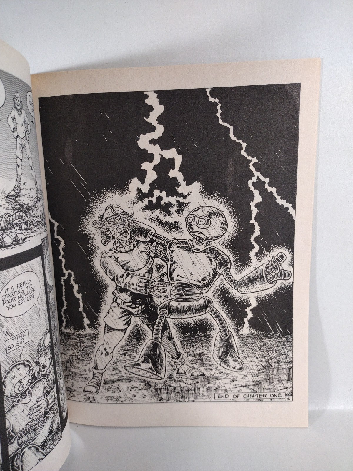 Fugitoid #1 (1985) Mirage Magazine Comic TMNT Triceritons 1st Appearance VF-NM