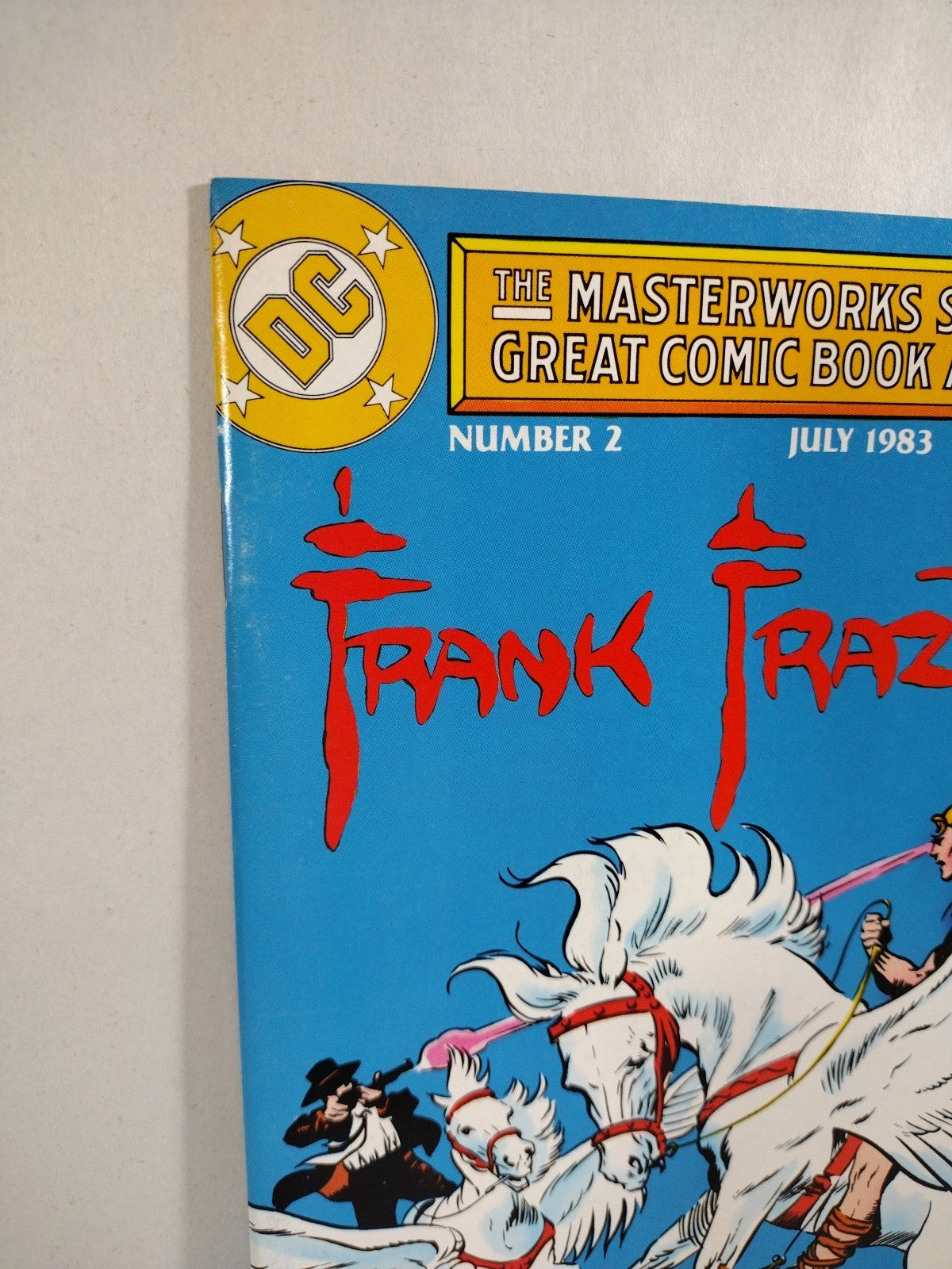 Frank Frazetta (1983) DC Comic Lot Set Shining Knight VF-NM