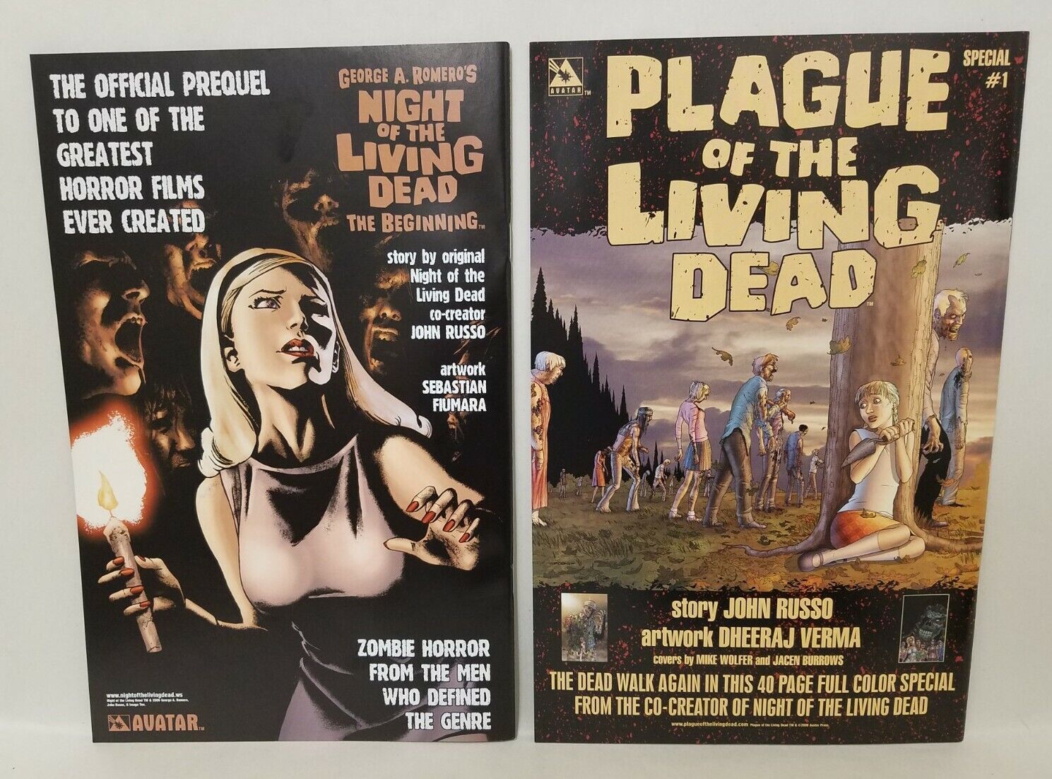 Escape Of The Living Dead Annual Fear Book + Airborne #1 2 3 Complete Comic Set