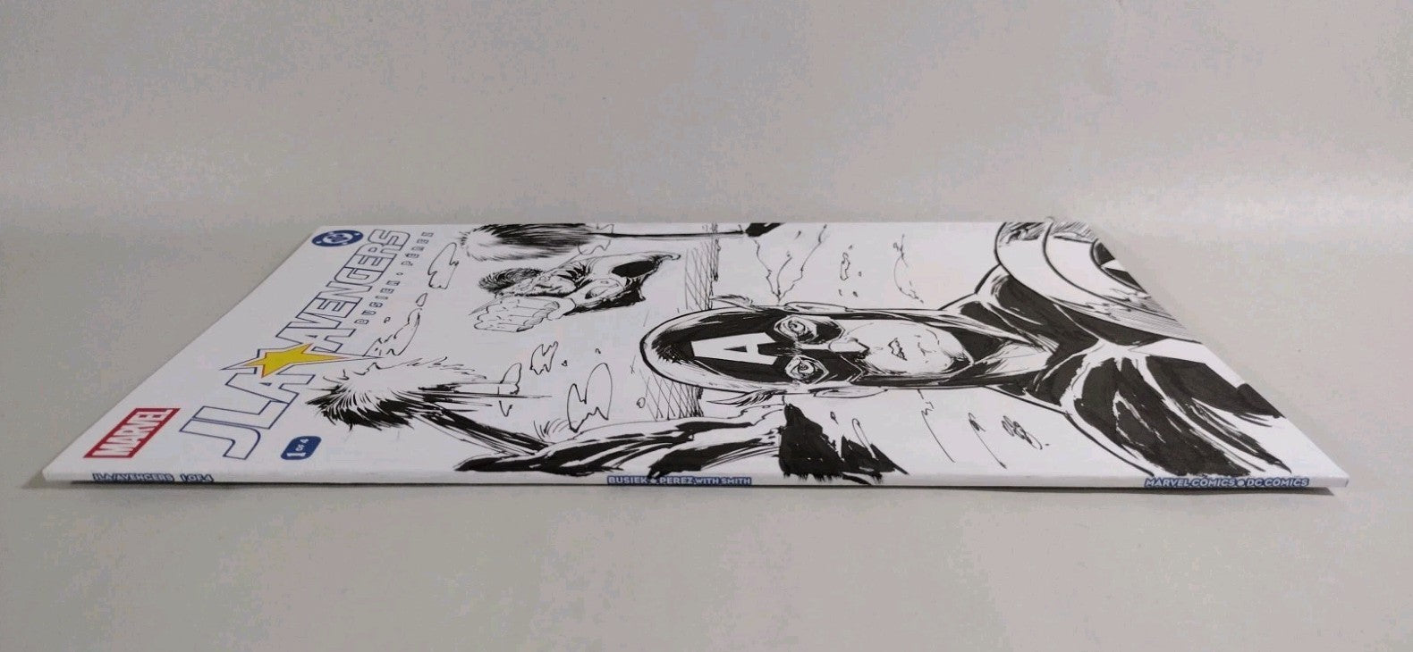 JLA Avengers #1 (2026) DC Marvel Facsimile Sketch Variant W Original DCastr Art