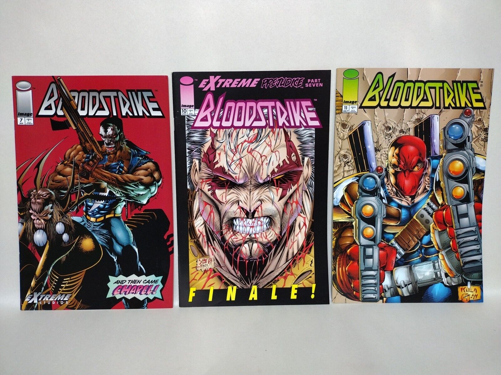 BloodStrike (1993) Image 17 Comic Lot #2 3 5 7 10 11 12 13 14 17 18 19 20 21 22+