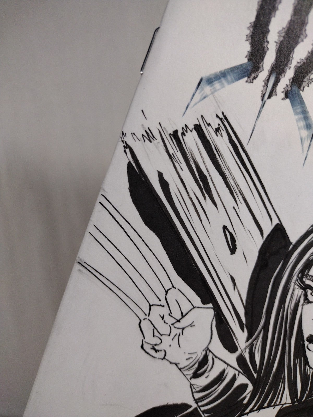 Wolverines #1 (2015) Marvel Sketch Cover Variant Comic W Original Dave Castr Art