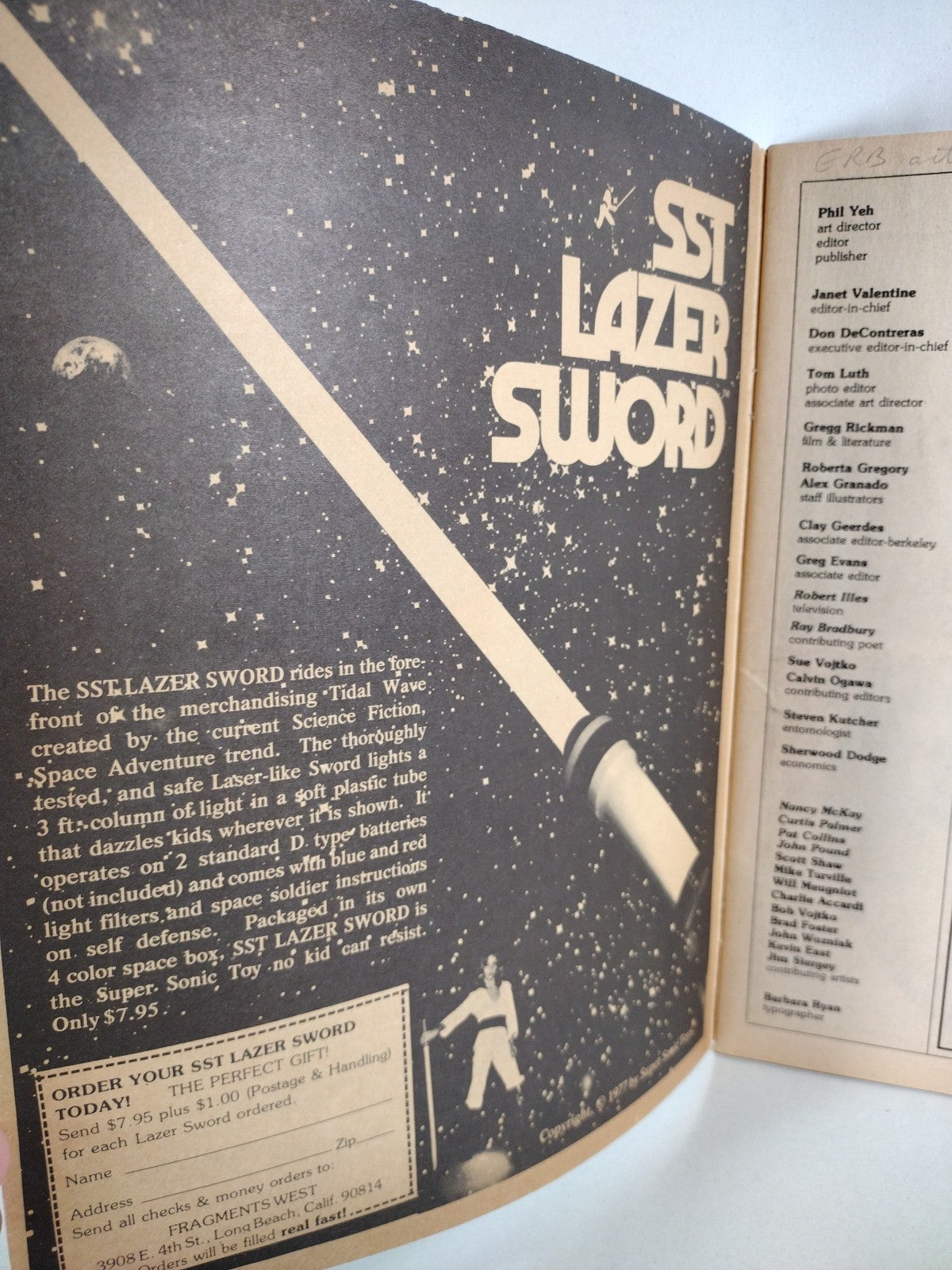 Cobblestone #28 (1977) Magazine Of All The Arts W Jack Katz George Lucas VG