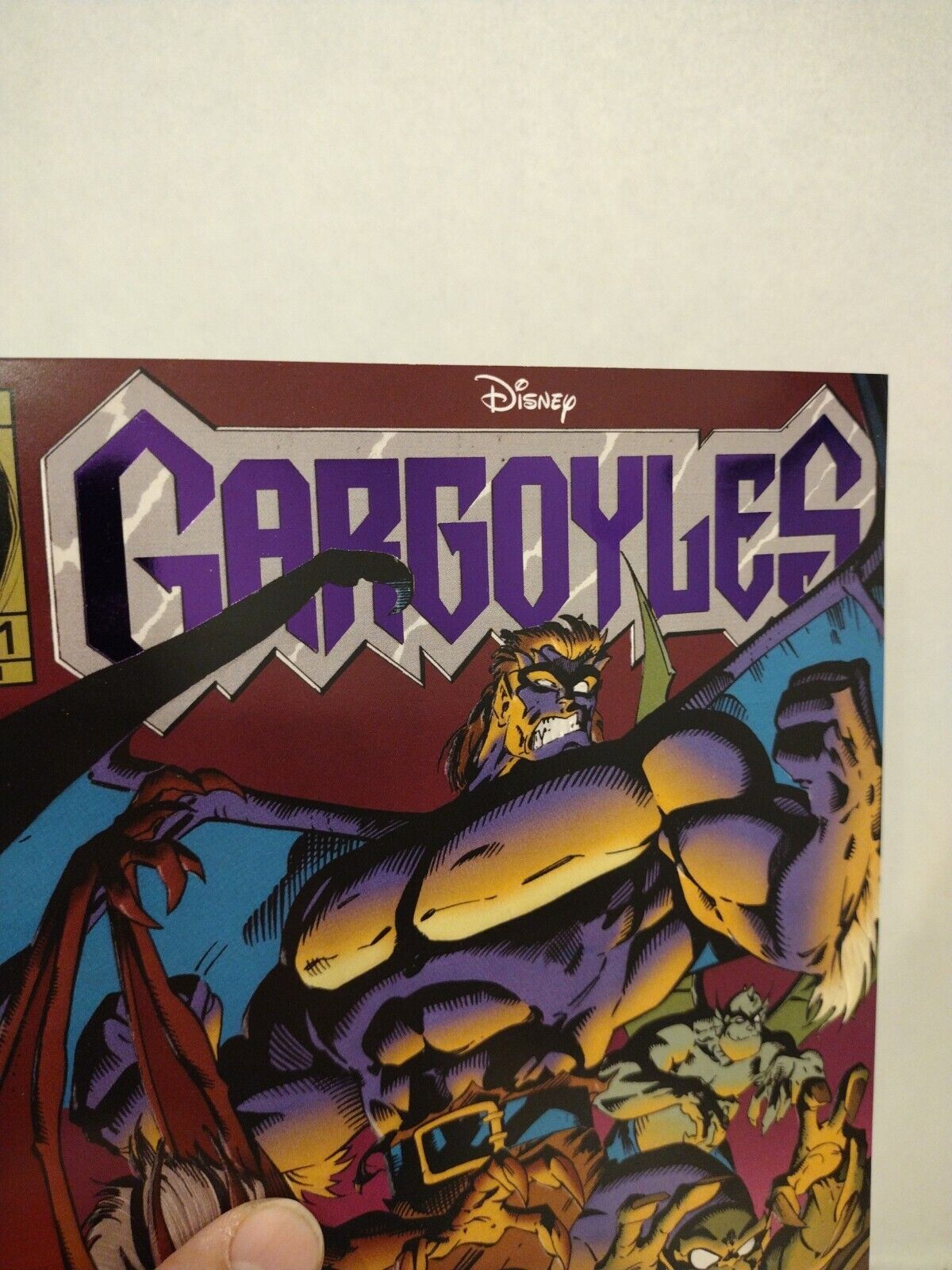 Gargoyles #1 (2023) 1995 Marvel Facsimile Edition Foil Variant Dynamite Comic NM