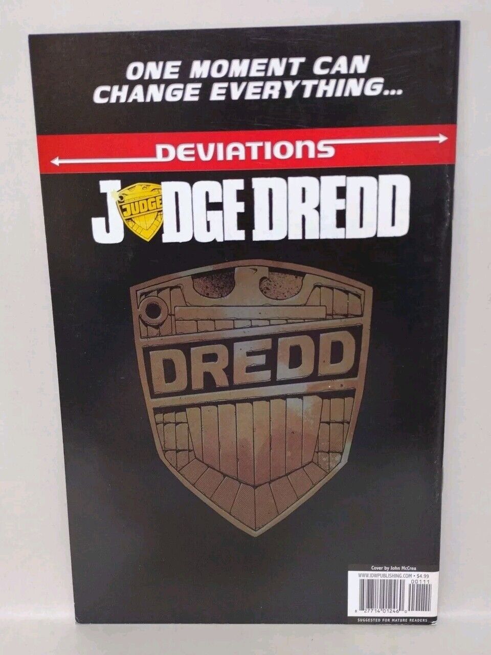 Judge Dredd (2017) IDW Werewolf Comic Lot Set Deviations Cry Of The Werewolf 