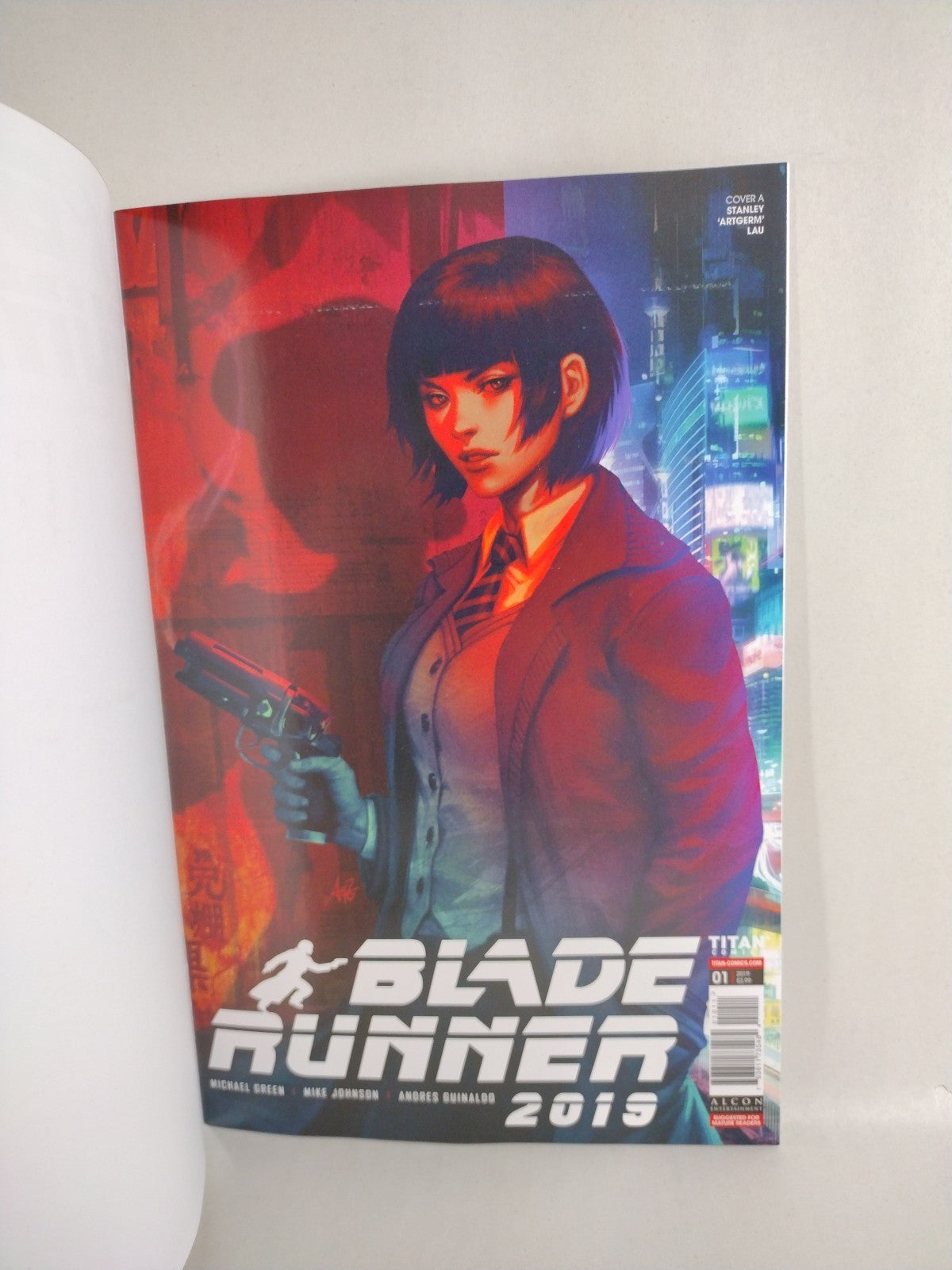Blade Runner 2019 #1 (2019) Titan Comic Blank Sketch Variant Cover Comic New NM