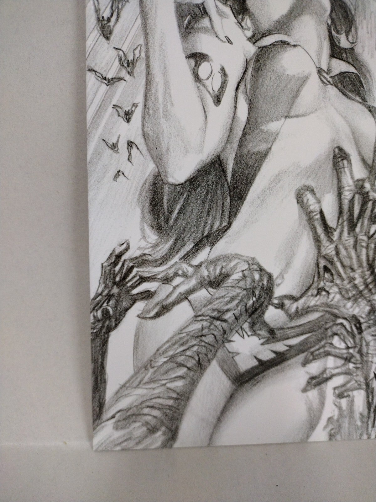 Vampirella #1 (2019) Dynamite Comics Alex Ross 1:50 Sketch Variant Cover Art NM