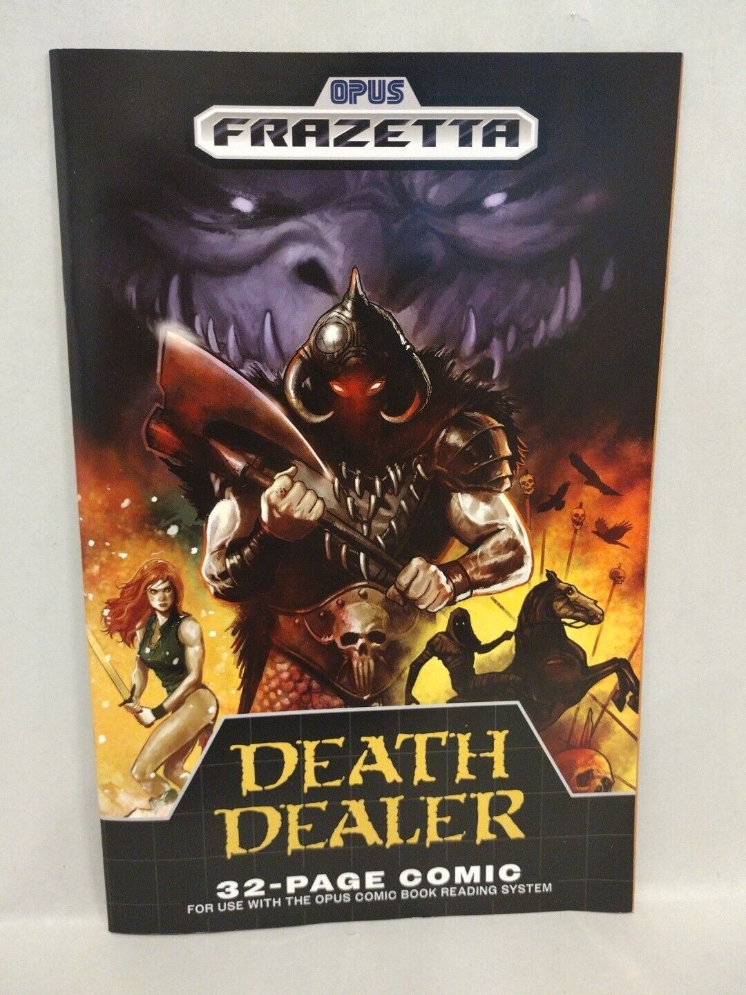 Frank Frazetta Death Dealer 1 (2022) Incendium Opus Comic Sega Variant Cover NM