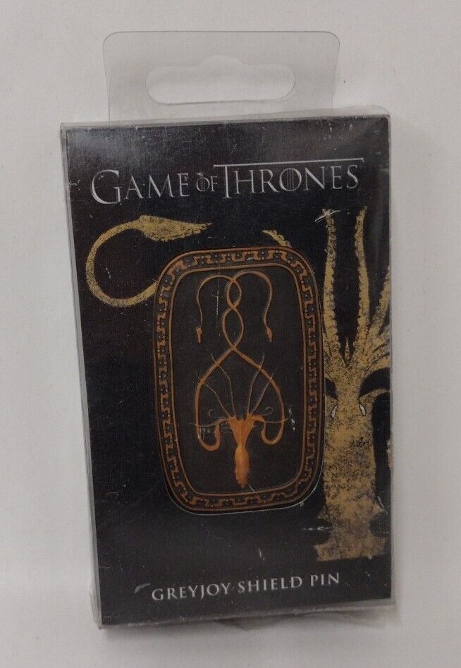 Game Of Thrones (2006) Dark Horse Shield Pin Set Lot of 5 Greyjoy Night King ++