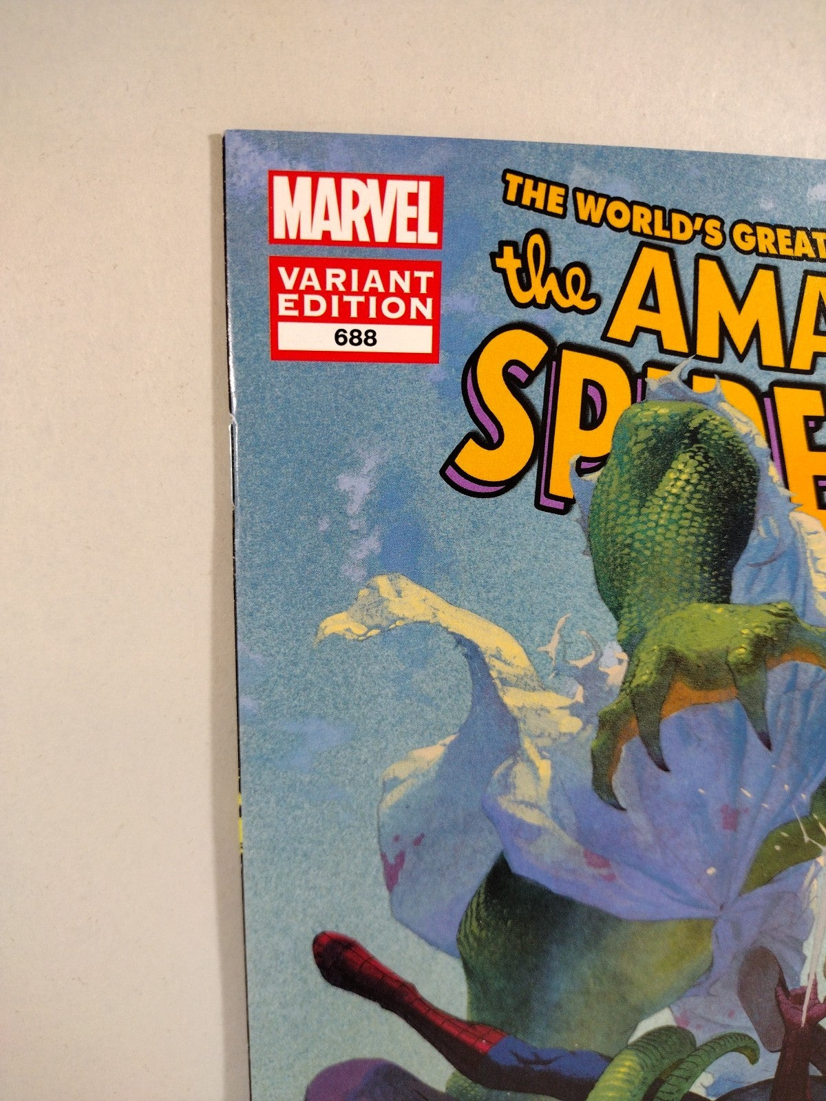 Amazing Spider-Man #688 (2012) Marvel Comic PX SDCC Ribic Variant Cover VF-NM