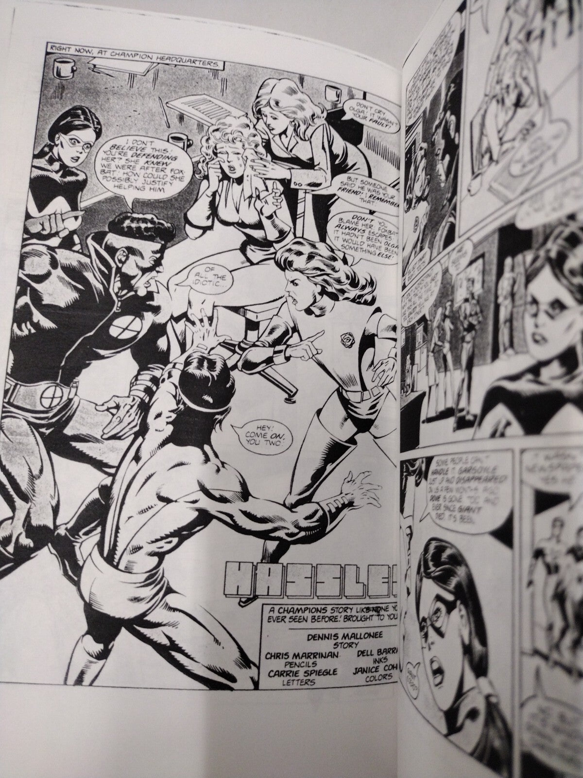 Flare #5 First Edition (1993) Rare Signed Production Ashcan Mark Beachum Heroic