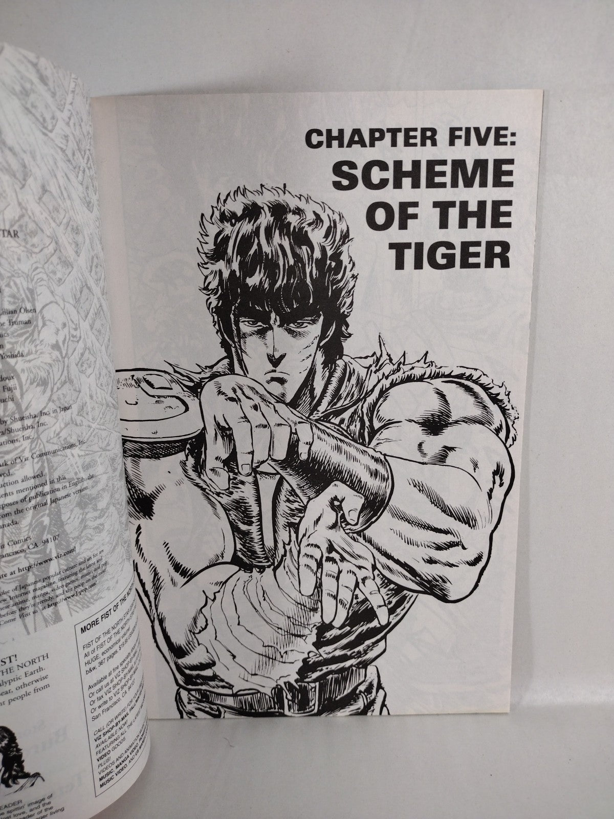 Fist Of The North Star (1995) Part 3 Viz Comic Lot #1 2 3 4 5 VF-NM