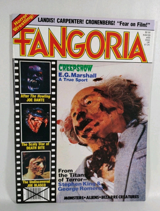 Fangoria #20 (1982) Creepshow Joe Dante Joe Blasco VF