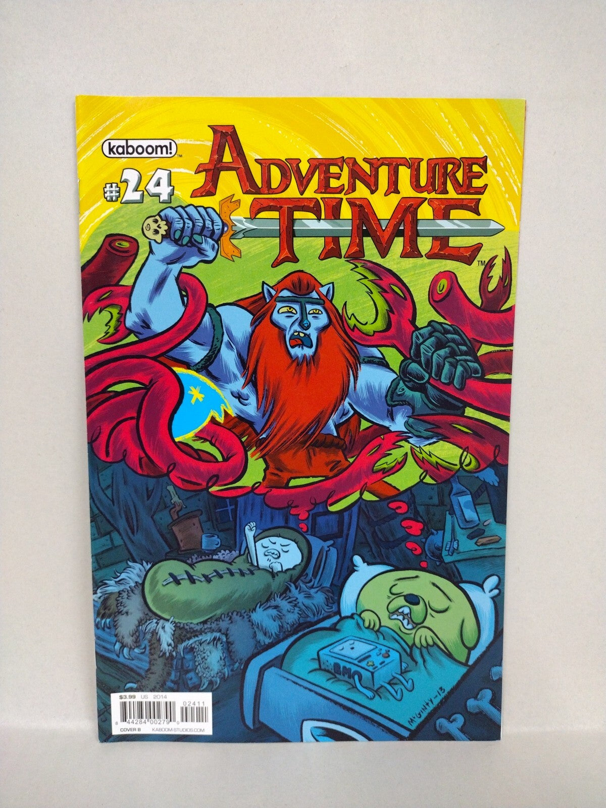 Adventure Time #24 (2014) Boom Studios Comic Brad McGinty Cover B BILLY!