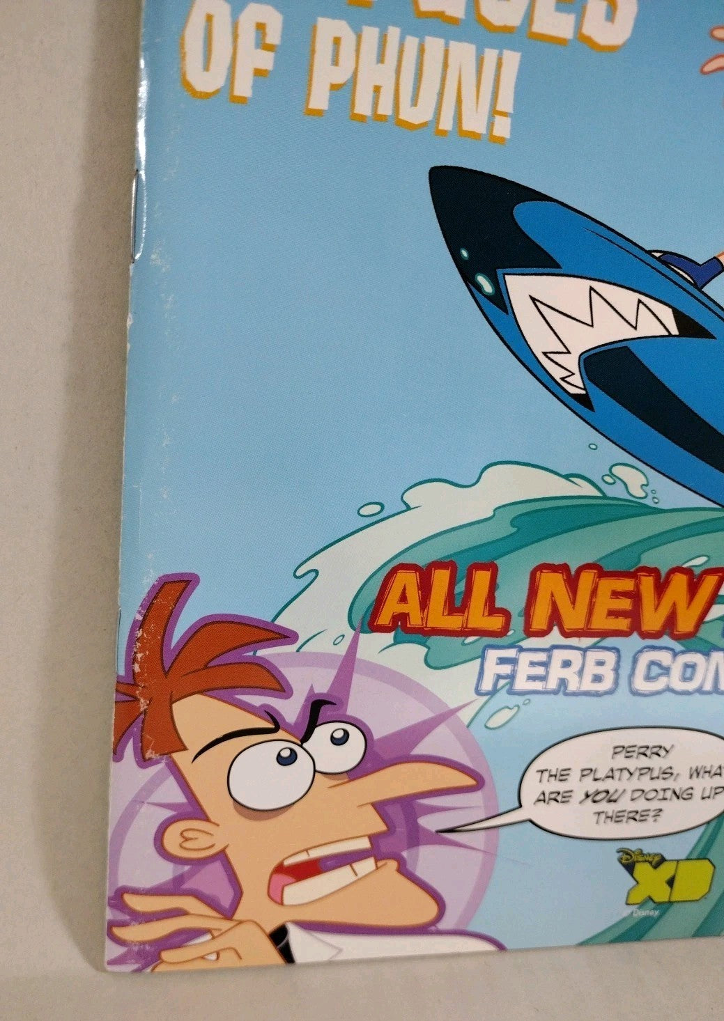 Phineas And Ferb Official Disney Comic Magazine Lot Set #1 (2011) 6 (2012)