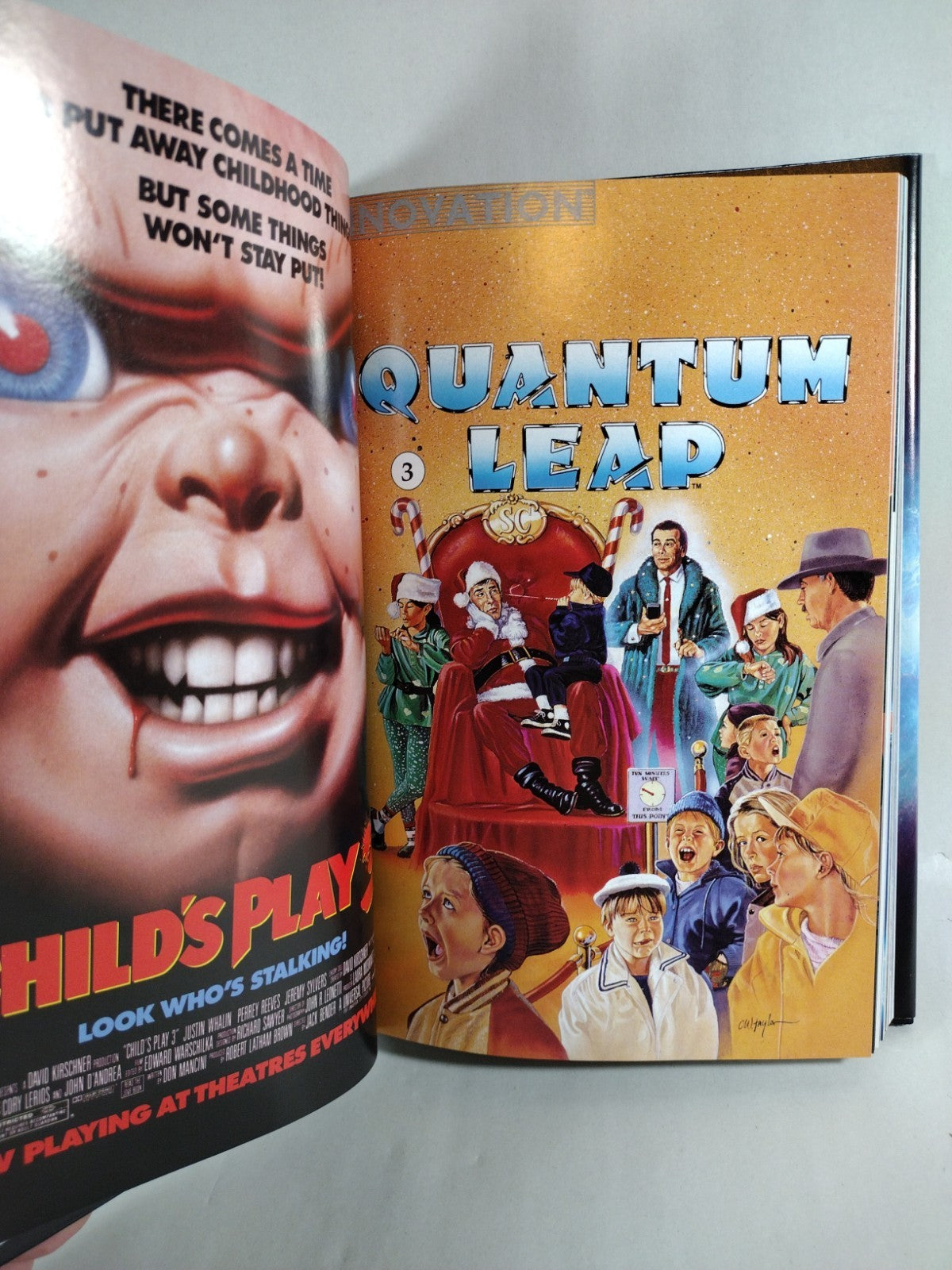 Quantum Leap Complete Collection (1991-1993) Custom Bound Innovation Comic HC