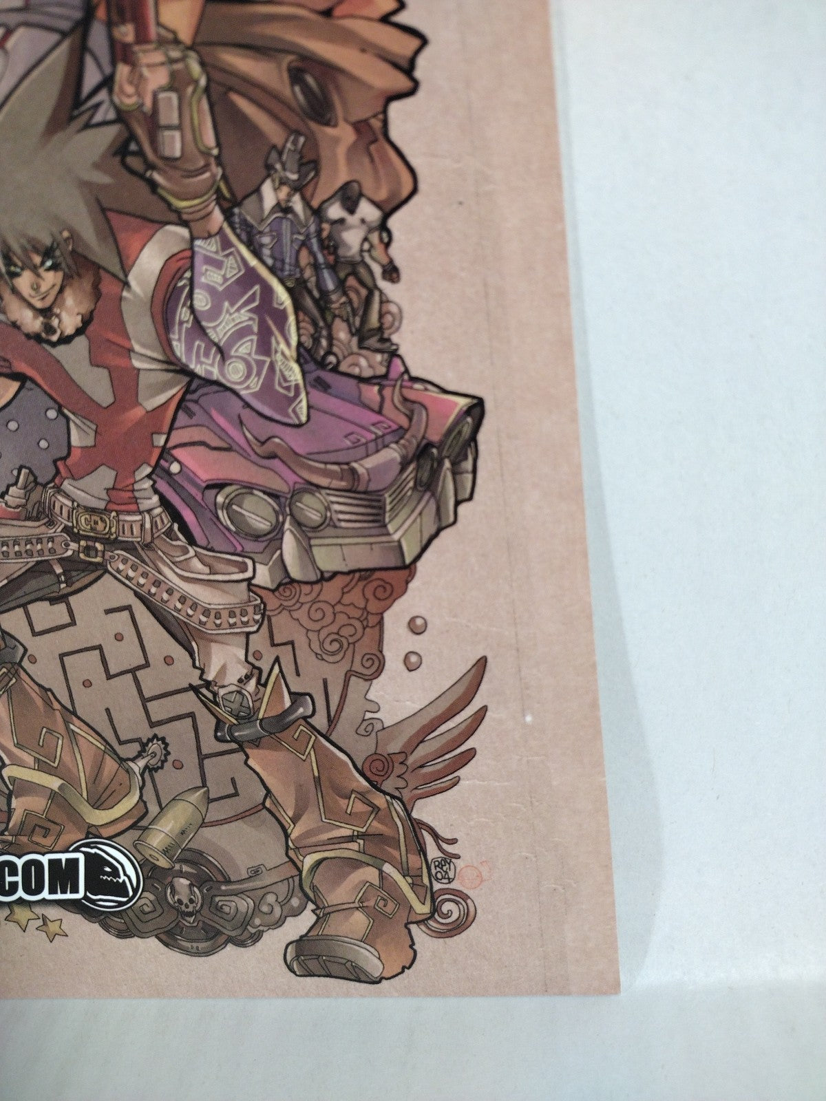 Cannon Busters #0 (2004) UDON SDCC Exclusive Preview Comic Character Guide NM