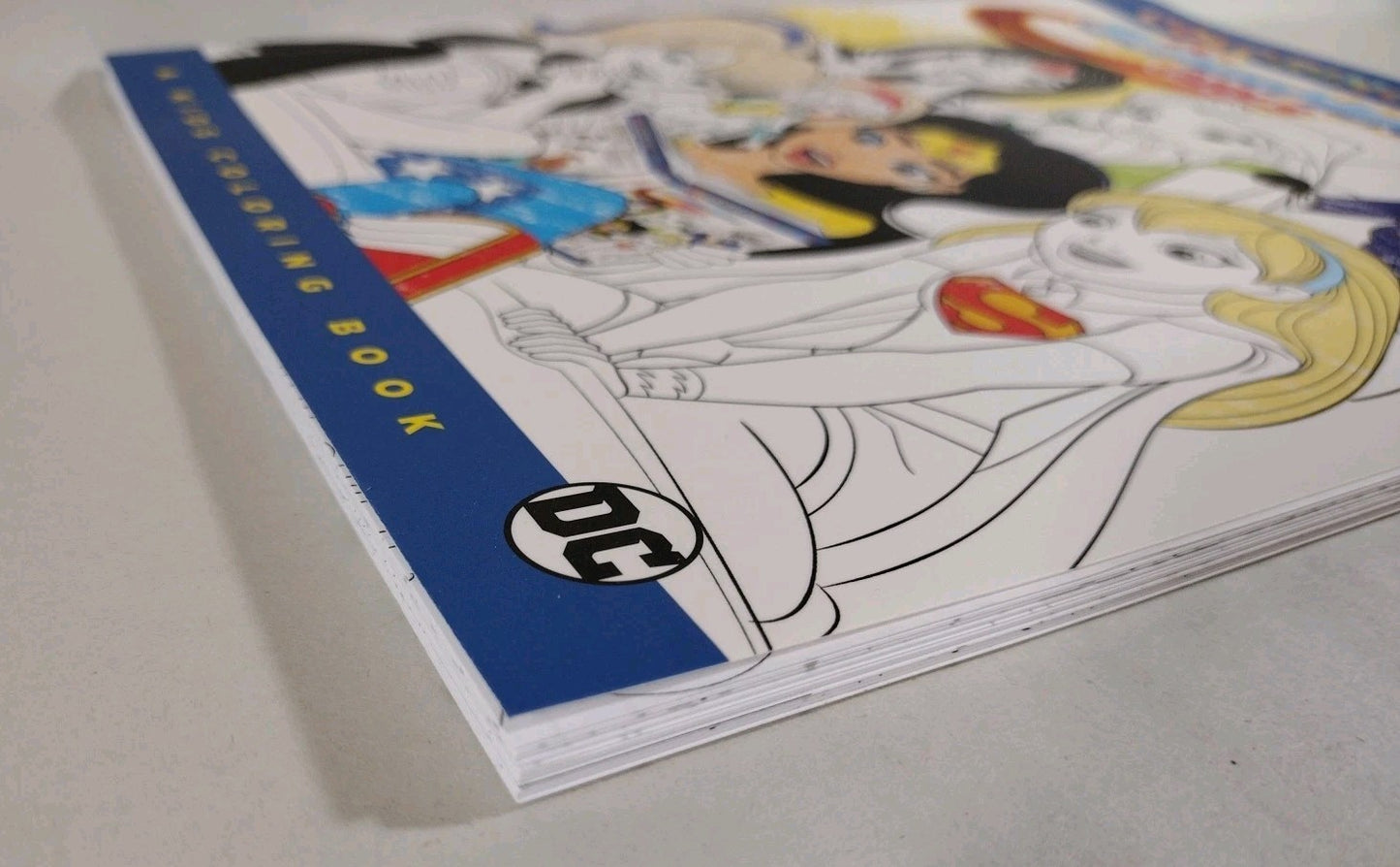 Coloring DC Superhero Girls (2020) Coloring Book New SC