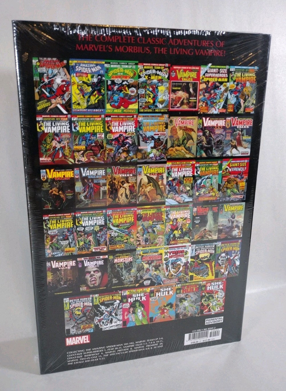 Morbius The Living Vampire Marvel Omnibus Gil Kane DM Variant Cover New Sealed