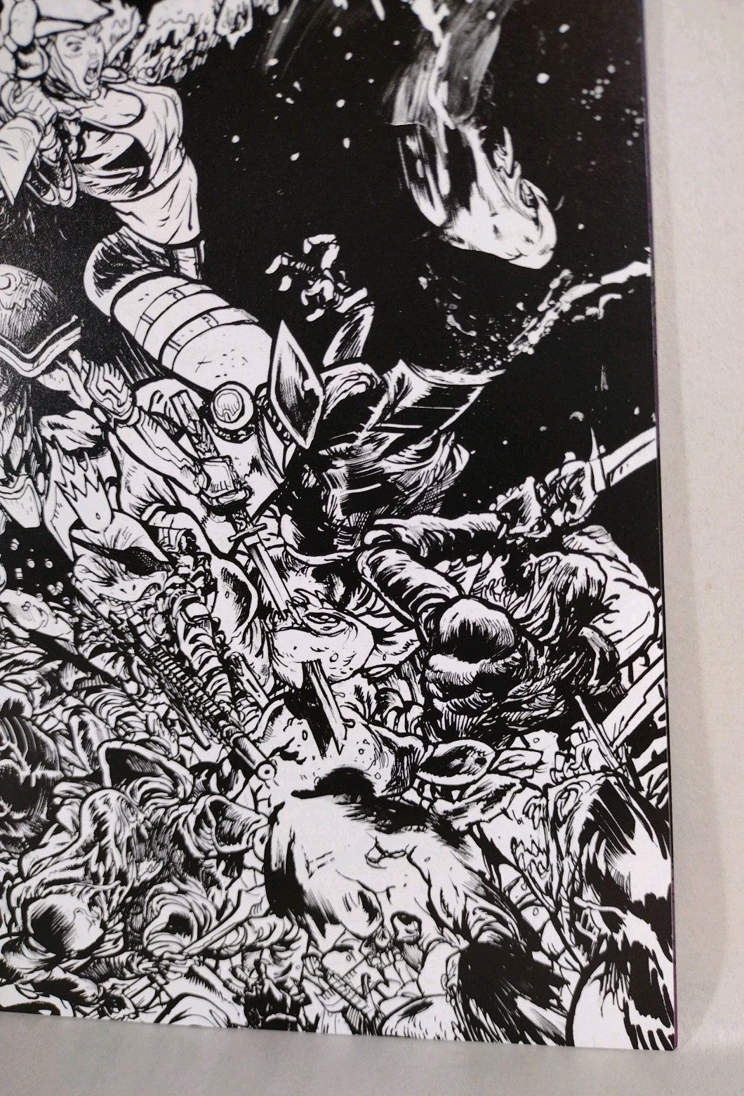 The Moon is Following Us #1 (2025) Image Comic 1:50 BW Ratio Variant DWJ NM