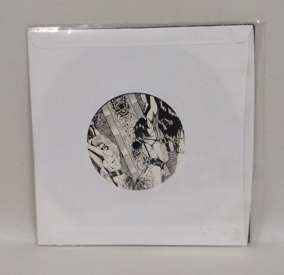 BANISHED 1993 7" Collector Club Vinyl Record w Signed Tim Vigil Art Sleeve Rare