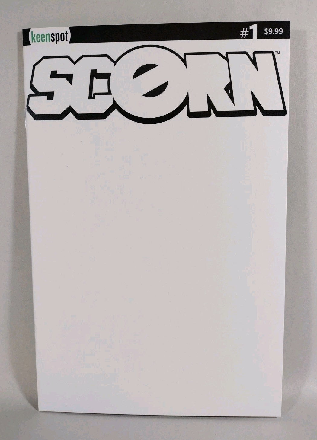 Scorn #1 (2023) Keenspot Sketch Cover Variant Comic New NM