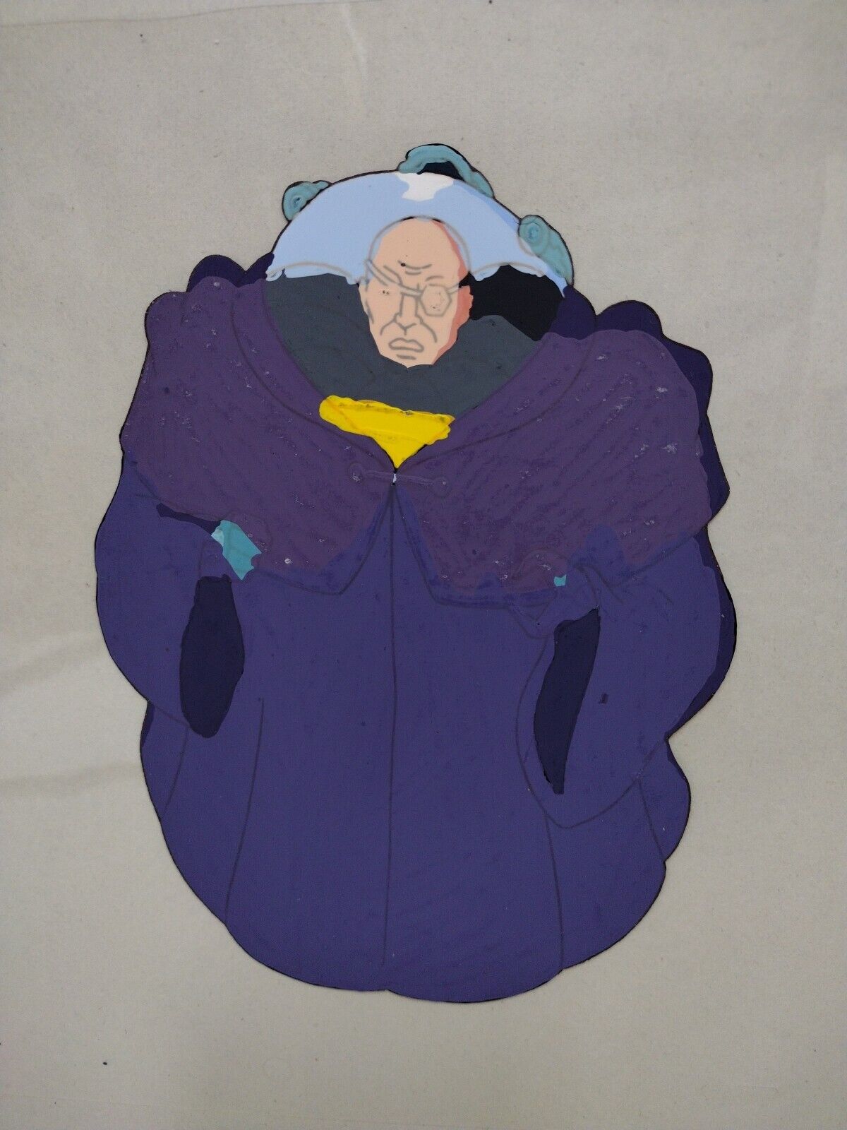 Street Sharks (1996) Original Animation Production Cel EP 38 W Dr Piranoid