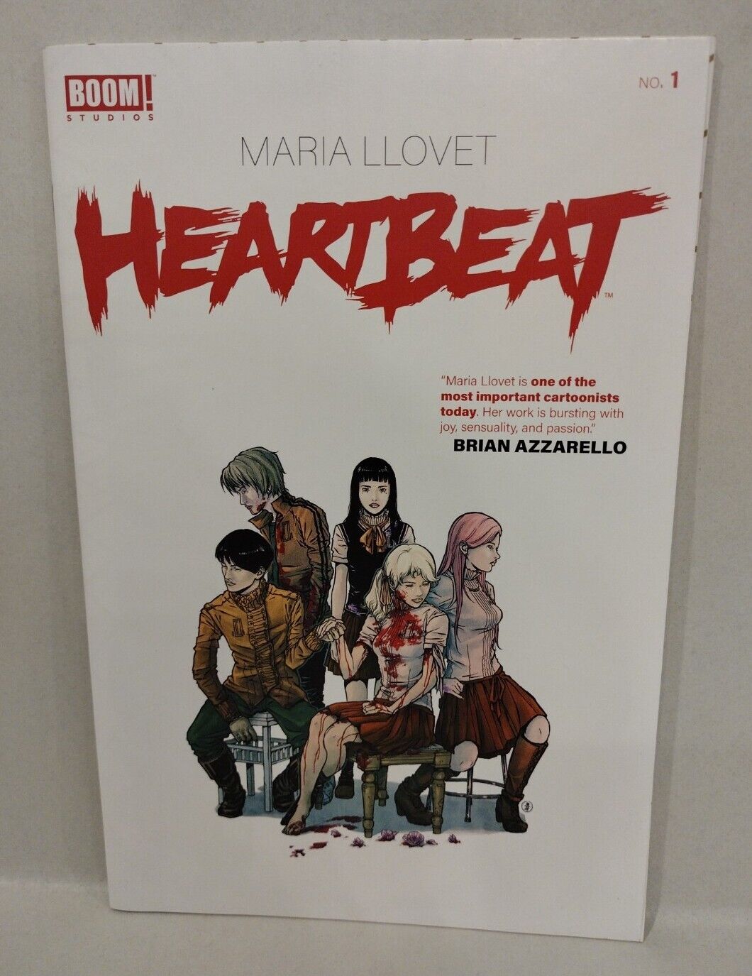 Maria Llovet Heartbeat (2019) Boom Comic Lot #1 2 3 4 VF-NM