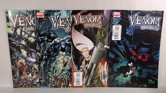 Venom Dark Origin (2008) Marvel Comic Lot #1 2 3 5 Zeb Wells Angel Medina VF