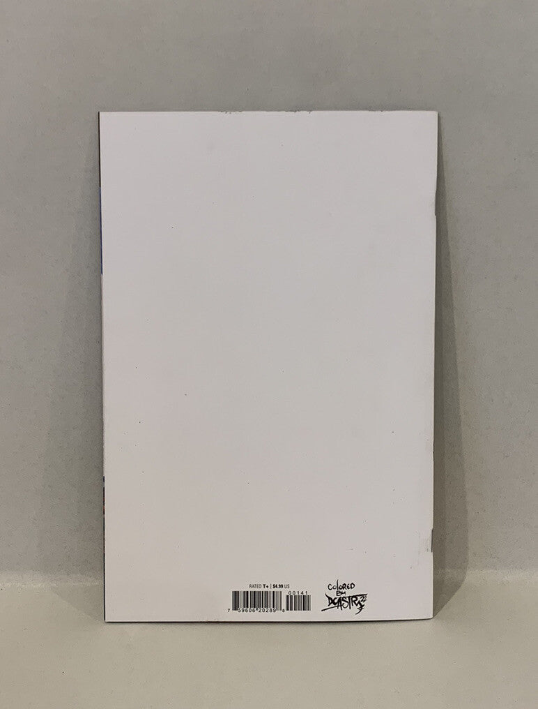 FANTASTIC FOUR #1 Blank Cover Variant Comic 2022 W Original BOB KURTHY Art COA