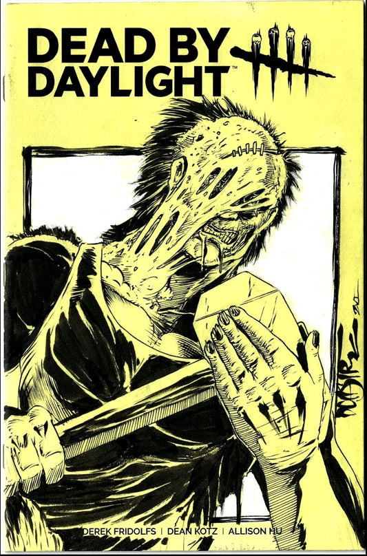 Dead By Daylight Hillbilly #1 (2026) Titan Sketch Cover W Original DCastr Art