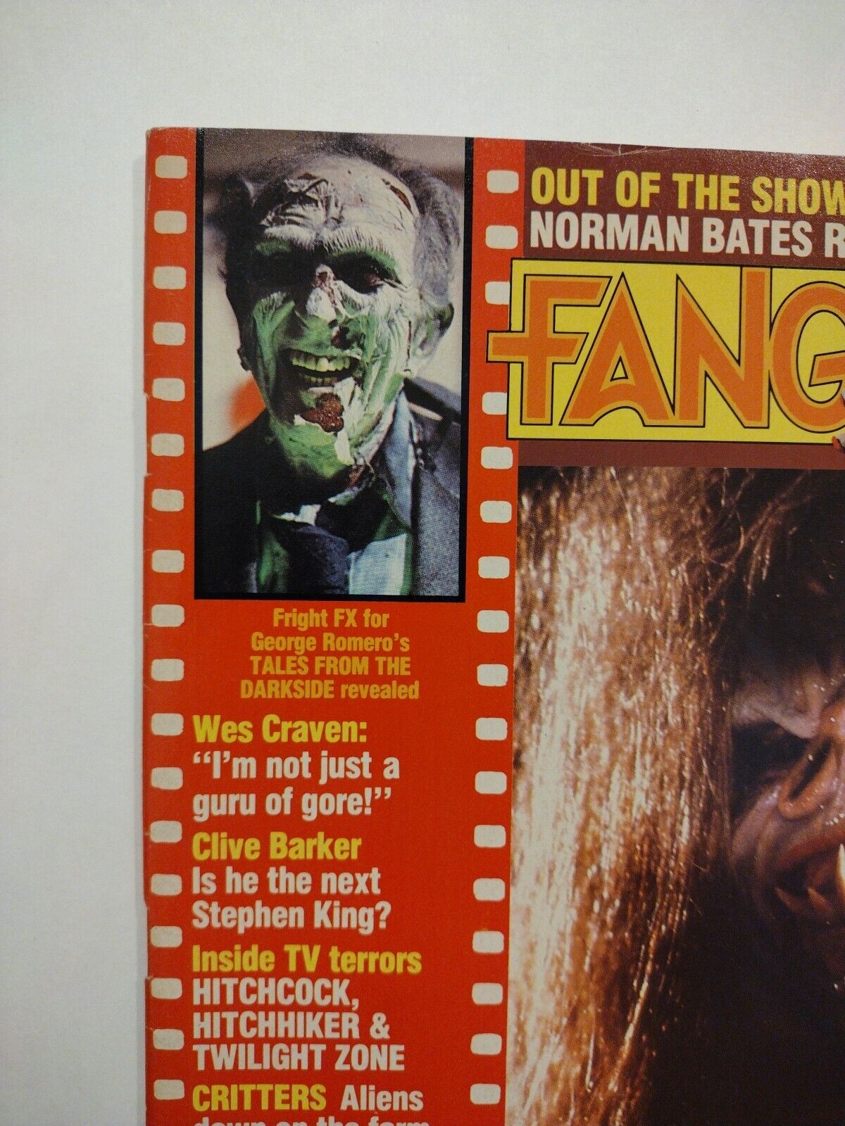 Fangoria Magazine #51 (1986) Starlog Nightmare On Elm St Poster ROTLD House