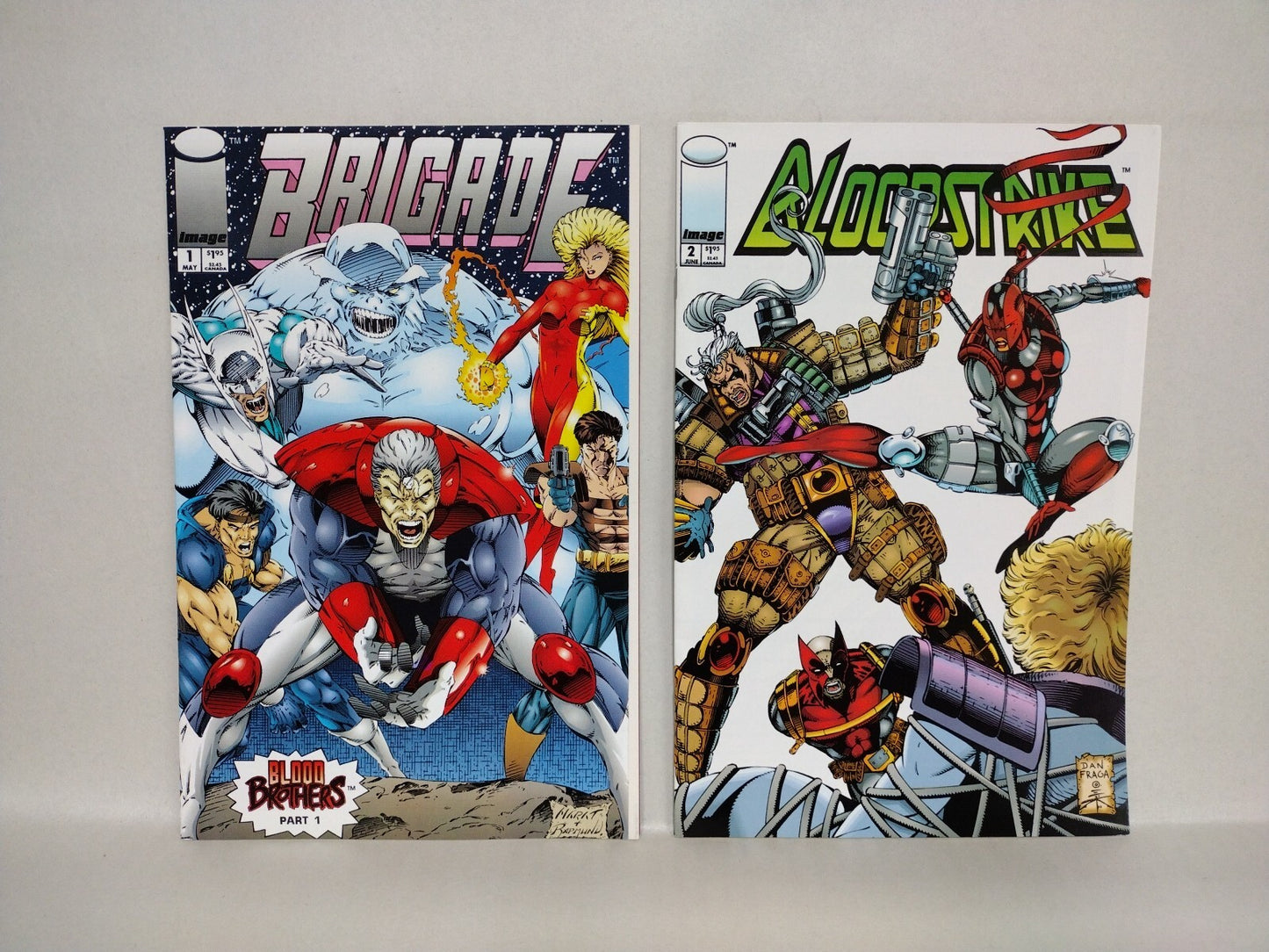 BloodStrike 1-7 Brigade #1-6 (1993) Image 13 Comic Lot Complete Blood Brothers