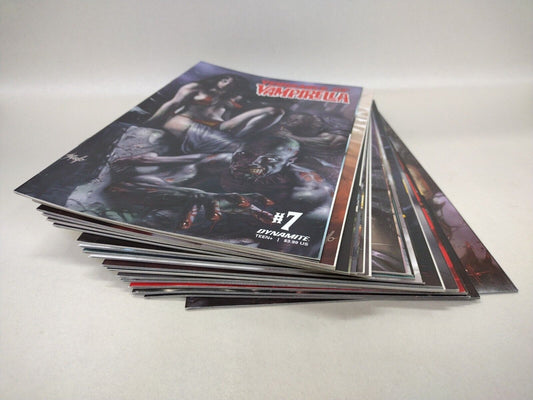 Vengeance Of Vampirella (2020) Dynamic Comic Lot Set #7-25 Lucio Parillo Covers