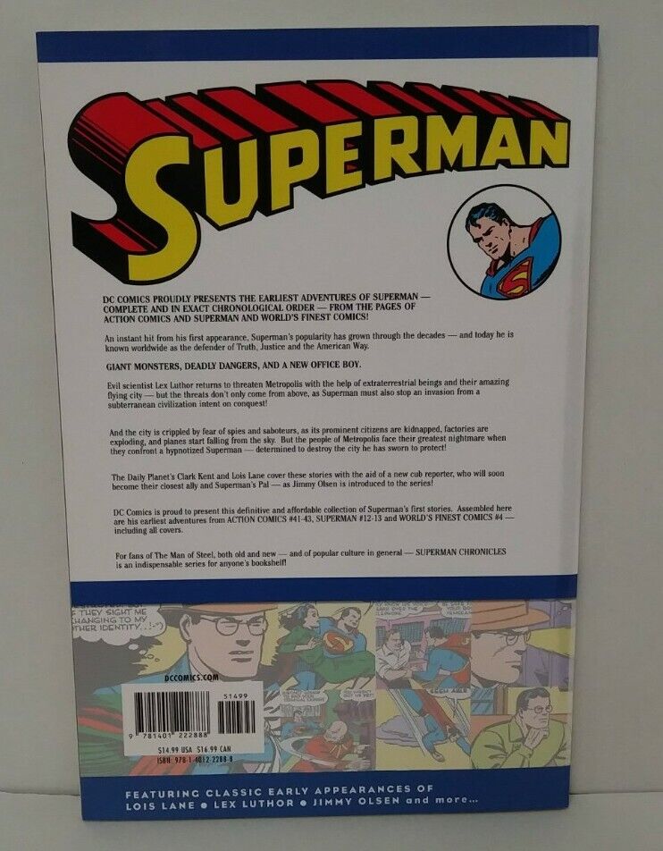 Superman Chronicles Vol 7 (2009) TPB Collects Golden Age Classics DC Softcover