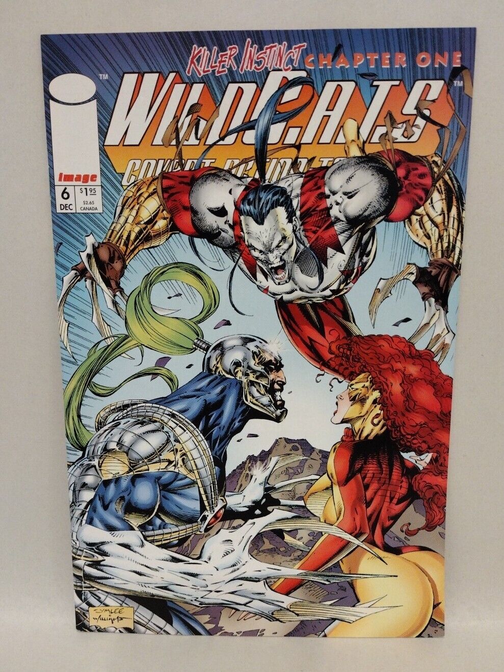 Wildcats (1992) Image Comic Lot Set #1 2 3 4 5 6 Jim Lee Killer Instinct VF-NM